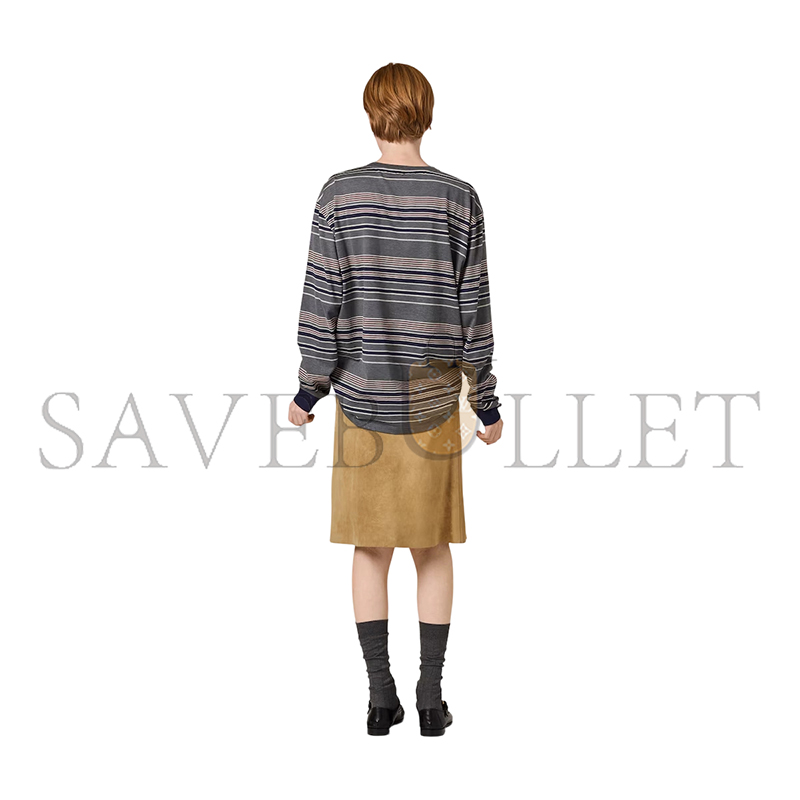 M1v M1v striped jersey t-shirt mjla18